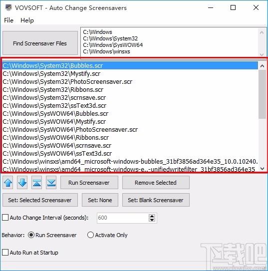 Auto Change Screensavers下载,屏幕保护修改软件