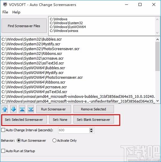 Auto Change Screensavers下载,屏幕保护修改软件